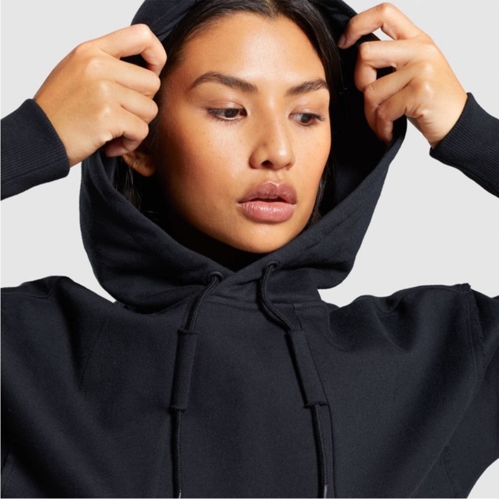 Gymshark Legacy Super Cropped Jaw-String Hoodie - image 4